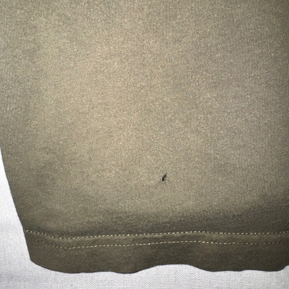 Boeing Mens Olive Green Distressed Graphic T-Shirt XL Property Of Boeing 1916 - Picture 7 of 7